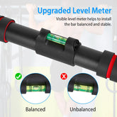 عقلة باب ثقيلة (93 حتى 130 سم) مع ميزان ماء